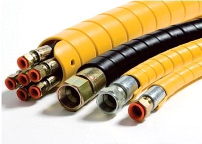 Hydraulic Hose Spiral Wrap Guard Potection 22-30mm JCB Forestry Tractor digger 